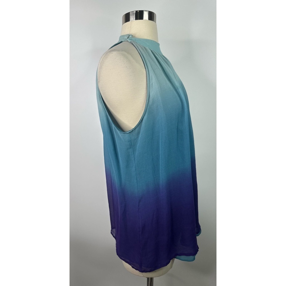 Saks Fifth Avenue Ombré Halter Sleeveless Top - Picture 3 of 10